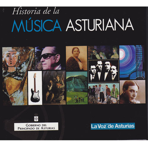 Imagen cd Historia de la musica asturiana