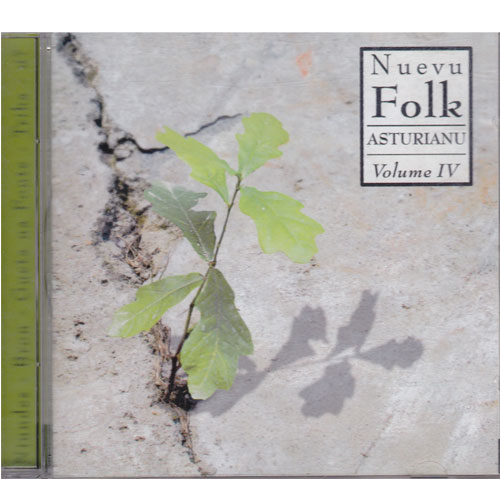 Imagen portada cd Nuevu folk asturianu vol.IV