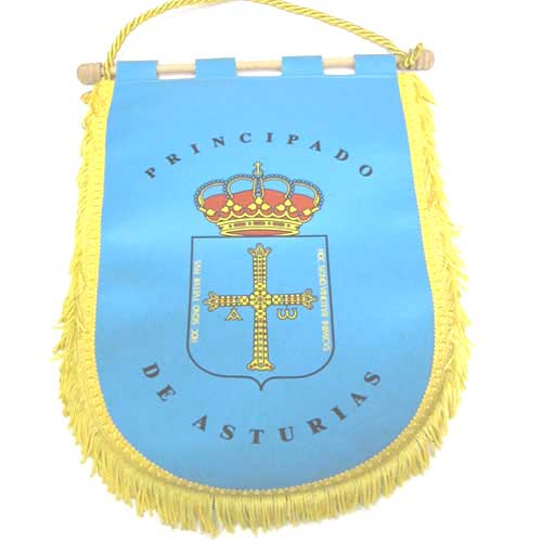 banderín escudo Asturias