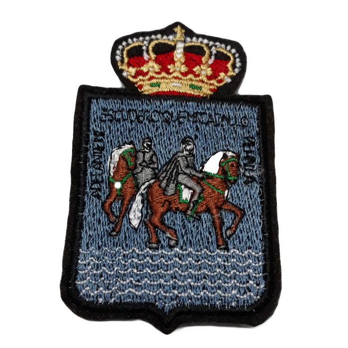 parche tela bordado escudo Piloña