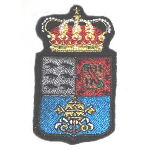 parche tela bordado escudo Cudillero