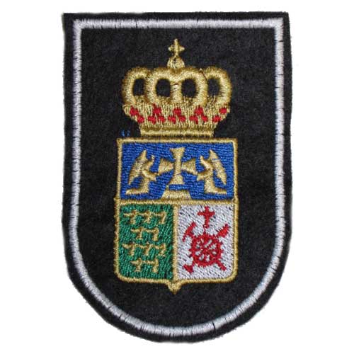 parche tela bordado escudo Langreo
