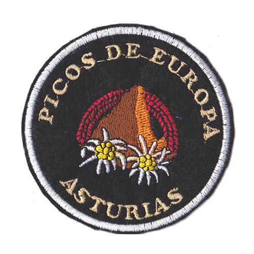 Parche tela bordado Picos de Europa
