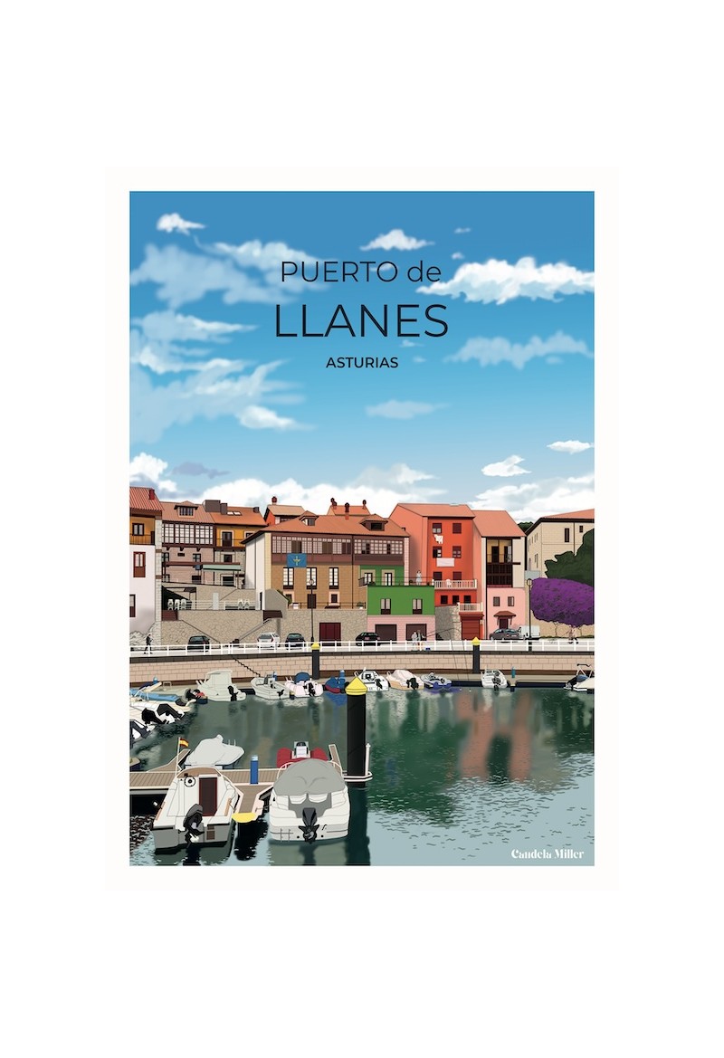 Postal Puerto de Llanes