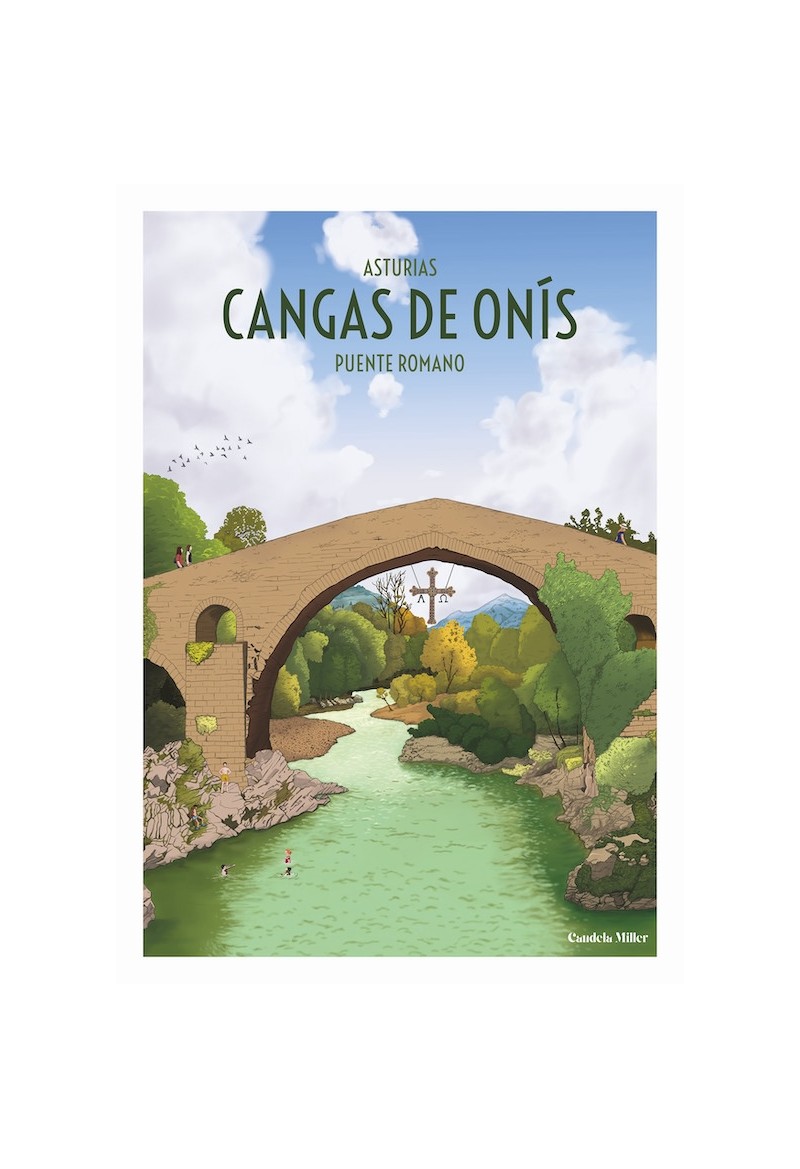 Postal Puente Romano Cangas de Onís