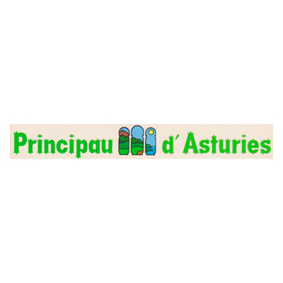 Pegatina Letras Principado de Asturias - Logo - Asturiano