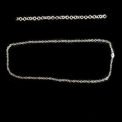 Cadenas plata - 45 cm. Cadenas plata - 45 cm.