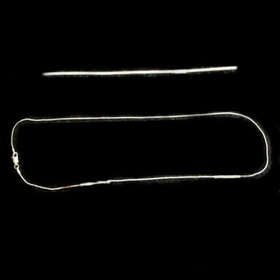 Cadenas plata cola ratón fina - 45 cm. Cadenas plata cola ratón fina - 45 cm.