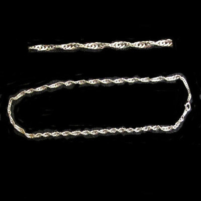 Cadenas plata 45 cm. -50cm. Cadenas plata 45 cm. -50cm.