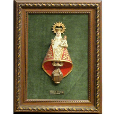  Virgen Covadonga cerámica baja fusión