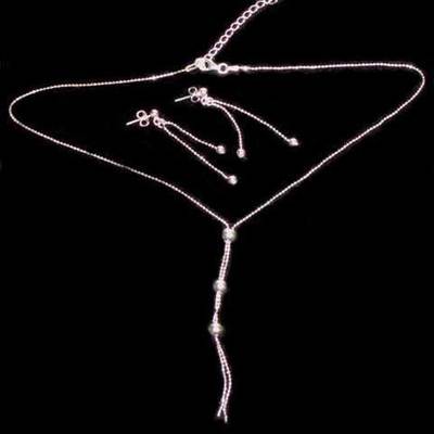 Conjunto gargantilla/pendientes presión/colgar Conjunto gargantilla/pendientes presión/colgar