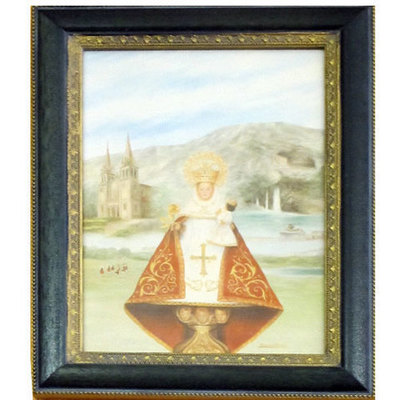  Virgen Covadonga  litografía  