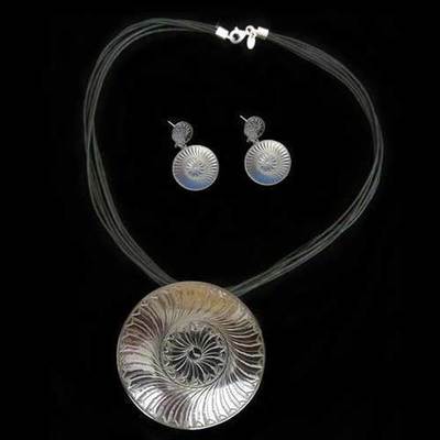 Conjunto plata motivo celta grande Conjunto plata motivo celta grande