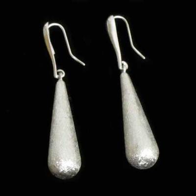  Pendientes colgar plata lagrima