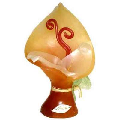  Velas cera color marron