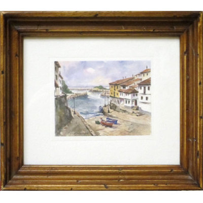 Cudillero acuarela pequeña