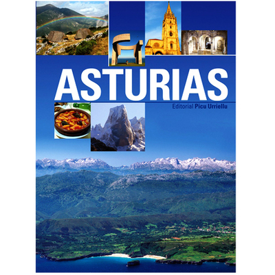 Libro Asturias en español formato grande