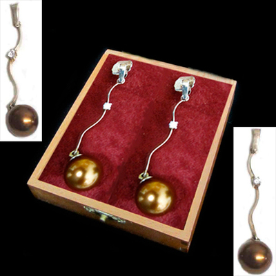 Pendientes plata colgar y piedras naturales con circonitas Pendientes plata colgar y piedras naturales con circonitas