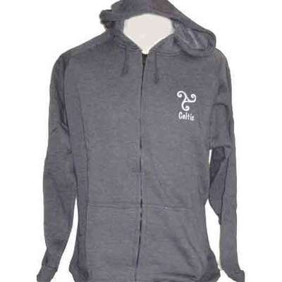  Sudadera capucha y cremellera - celtic bordado 