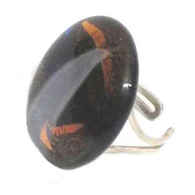 Anillo Cristal abierto diseño