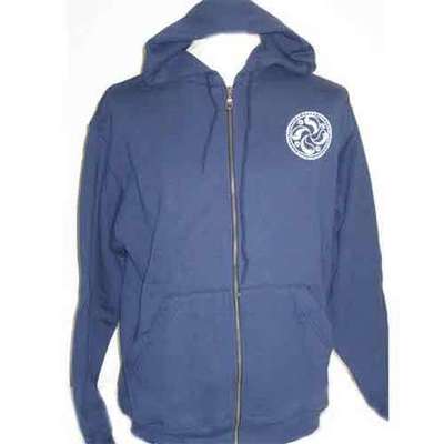  Sudaderas capucha/cremellera azul - tetrasquel 