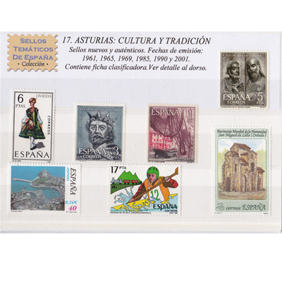 Sellos temáticos de Asturias