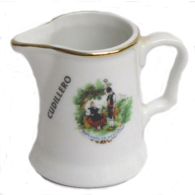 Jarra mini pico - motivos asturianos
