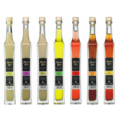 Licores asturianos 10 cl. (detalle)