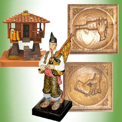 Tablas motivos sidra, Gaitero y Horreo
