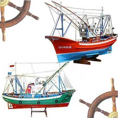 Barcos maqueta artesanales