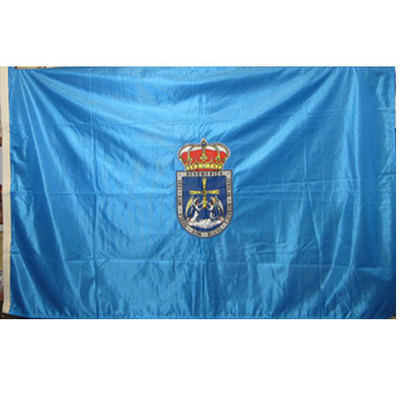 Bandera oficial Oviedo ( escudo bordado )