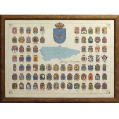 Escudos de los concejos asturianos