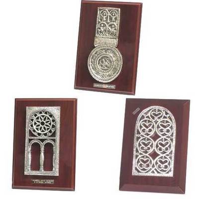 Placas prerromanico baño de plata sobremesa