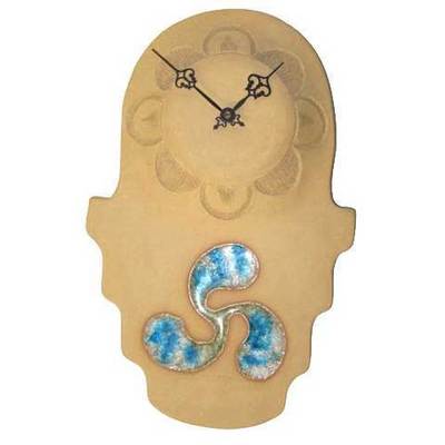 Reloj ceramica motivo celta - colgar
