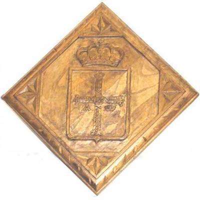 Escudo de Asturias forma rombo
