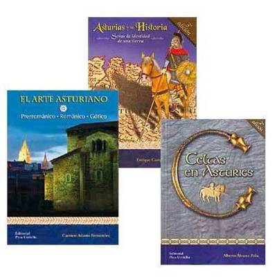 Paquete 3 libros de Historia de asturias