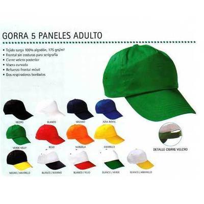 Gorras para imprimir serigrafia