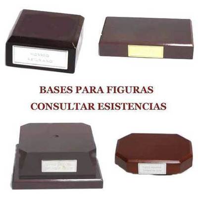 Bases imitacion a caoba
