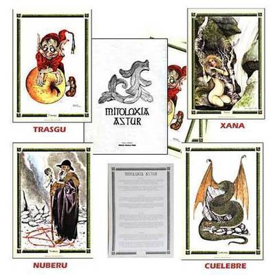 Carpeta y laminas mitologia asturiana