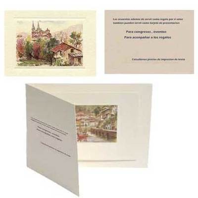 Tarjetas de presentacion o invitacion - Acuarelas
