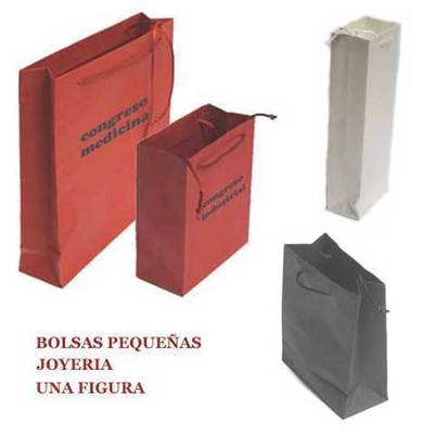 Bolsas pequeñas colores y formas