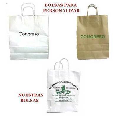 Bolsas grandes con asa colores y tamaños