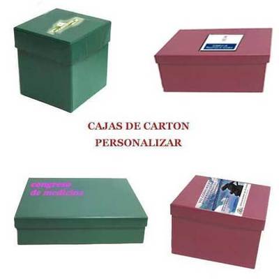 Cajas de carton para regalos personalizadas
