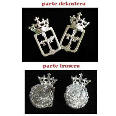 Gemelos escudo de Asturias