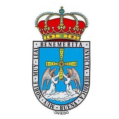 Pegatina Escudo de Oviedo