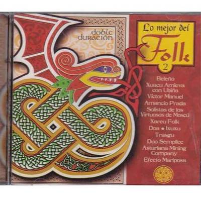 CD Lo mejor del folk 2 CD Lo mejor del folk 2