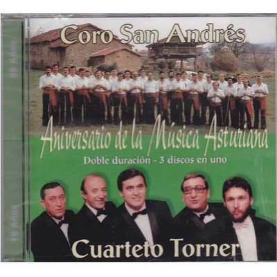 Coro San Andrés y el cuarteto Torner - CD Aniversario de la música asturiana