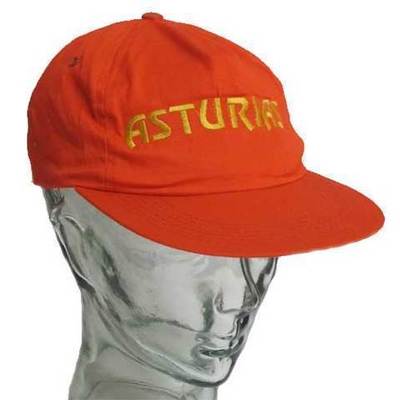 Gorras Asturias bordado - roja Gorras Asturias bordado - roja
