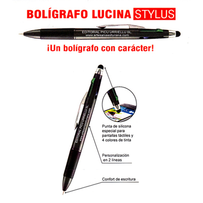 Bolígrafo Lucina. 