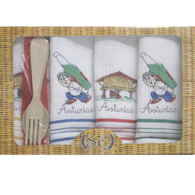  Paños cocina -caja 4 unidades 